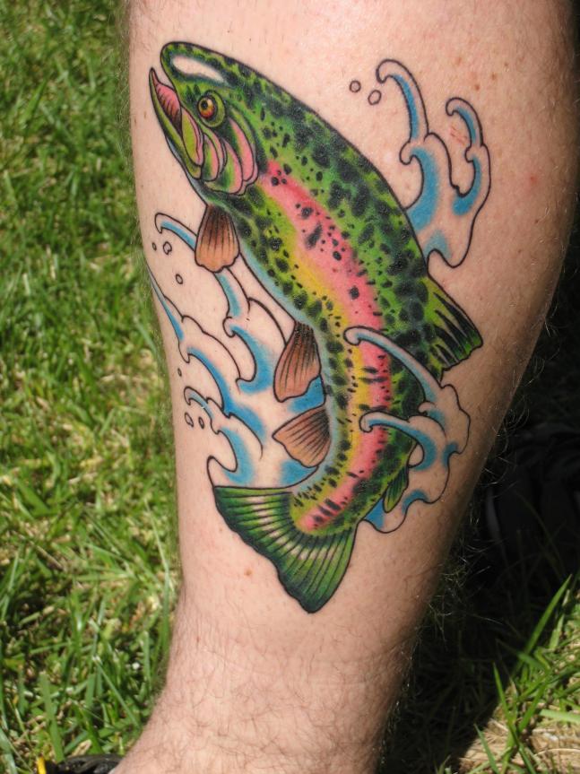 30 Tattoos for Die-Hard Fishermen - Wide Open Spaces