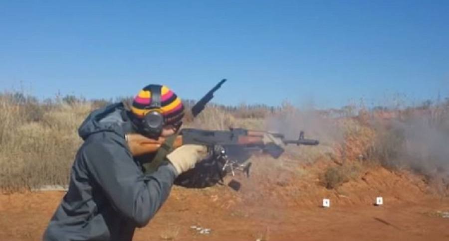 Century Arms AK-74 Explosion