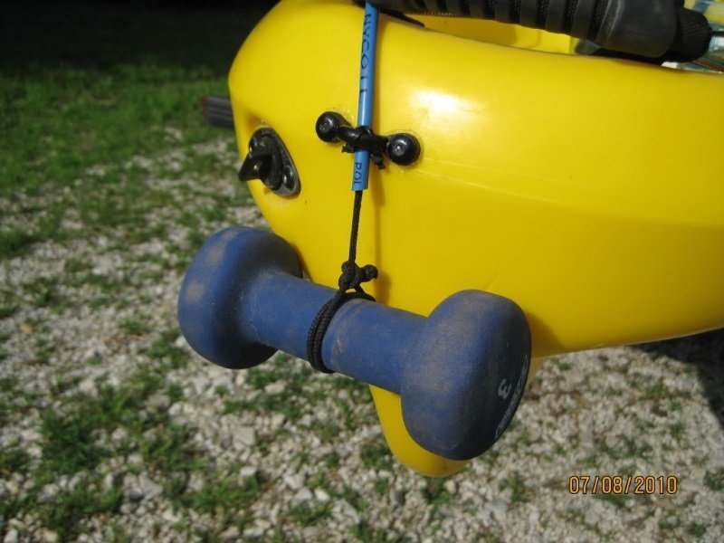 DIY Kayak Fishing Anchor Using Retractable Dog Leash - Wide Open