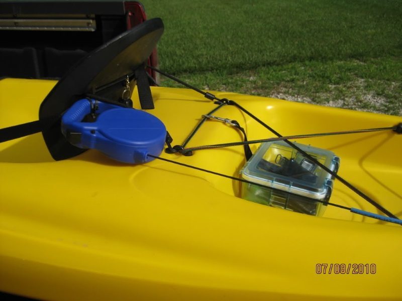 DIY Kayak Fishing Anchor Using Retractable Dog Leash - Wide Open Spaces