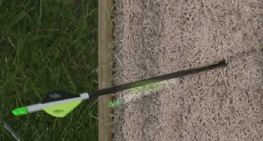 archery targets from carpet