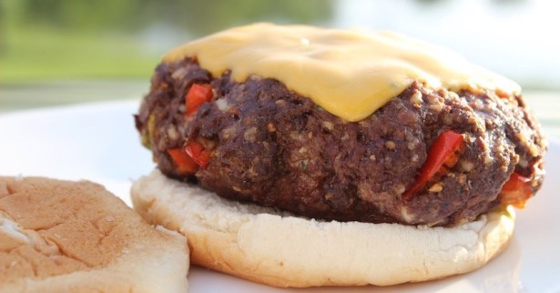 Venison Parmesan Burger