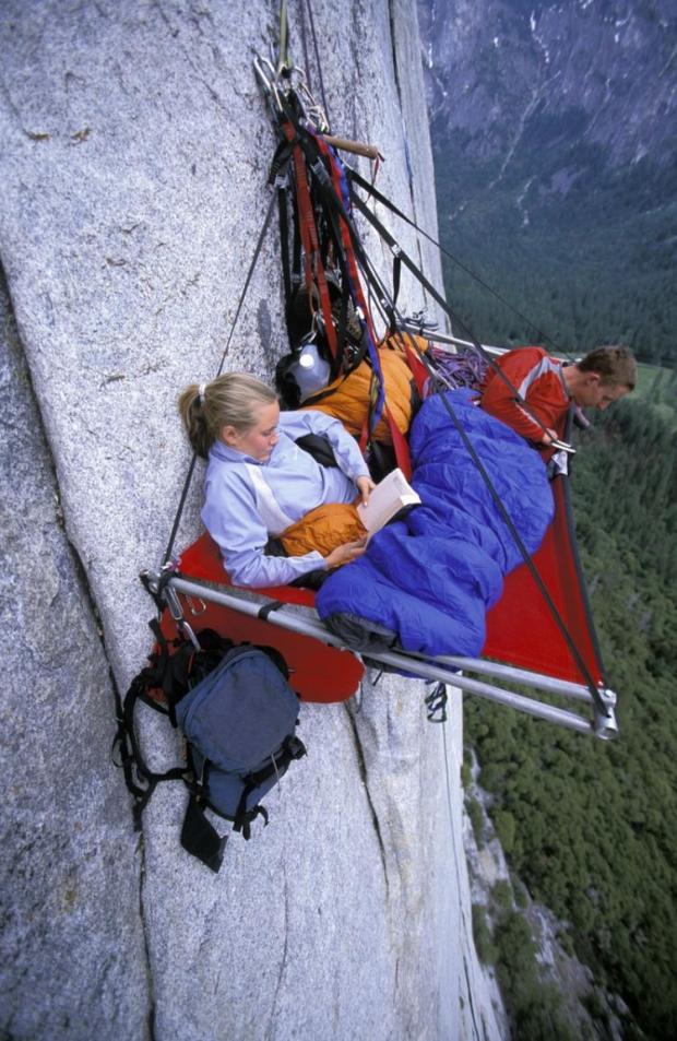 cliff side hammock