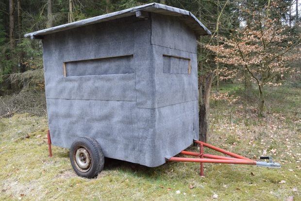 insanely mobile and comfortable hunting blind