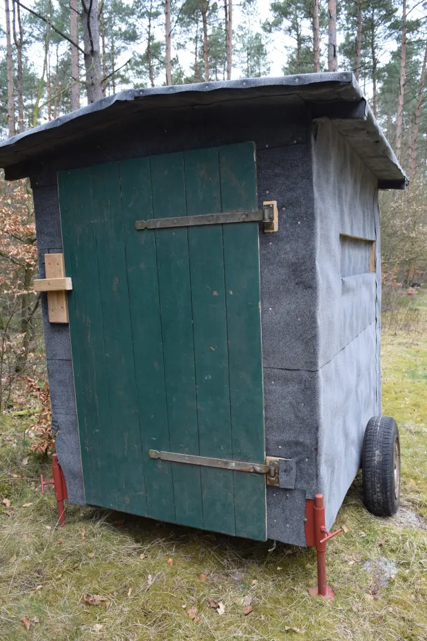 insanely mobile and comfortable hunting blind