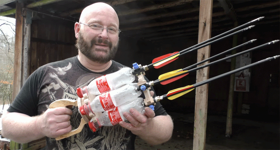 Coke Bottle Gatling