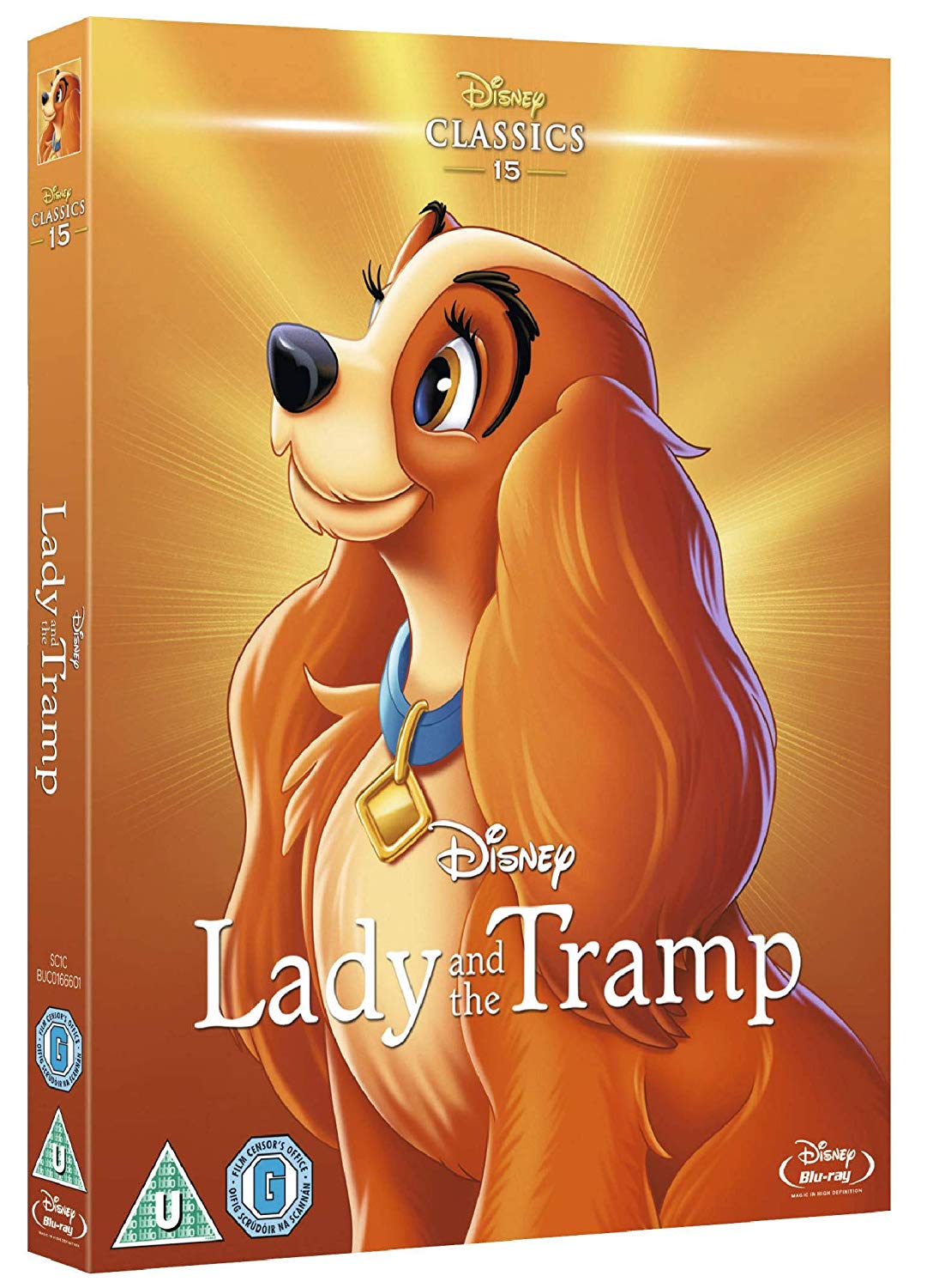 Lady and the Tramp [Blu ray] [UK Import] [Region Free]
