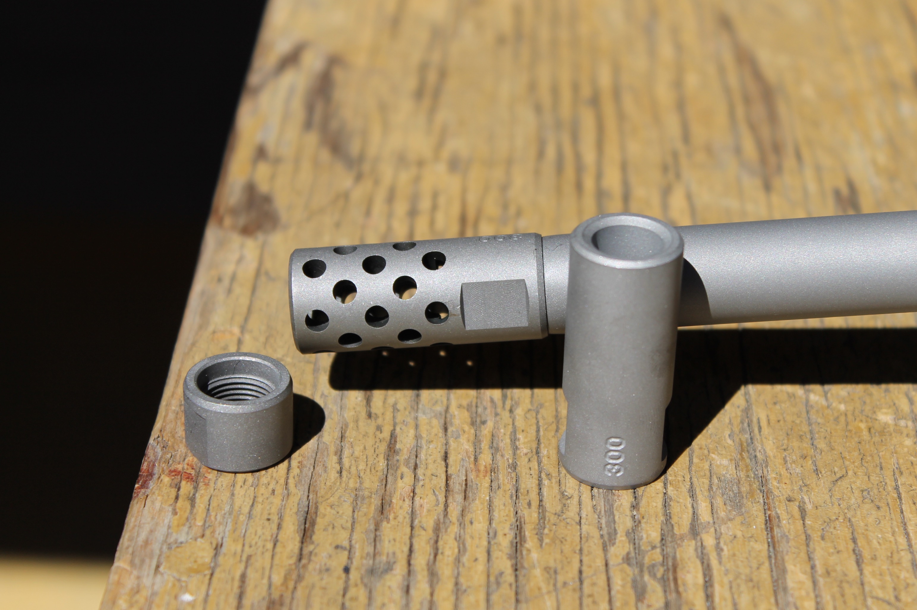 ruger hawkeye ftw hunter muzzle brake