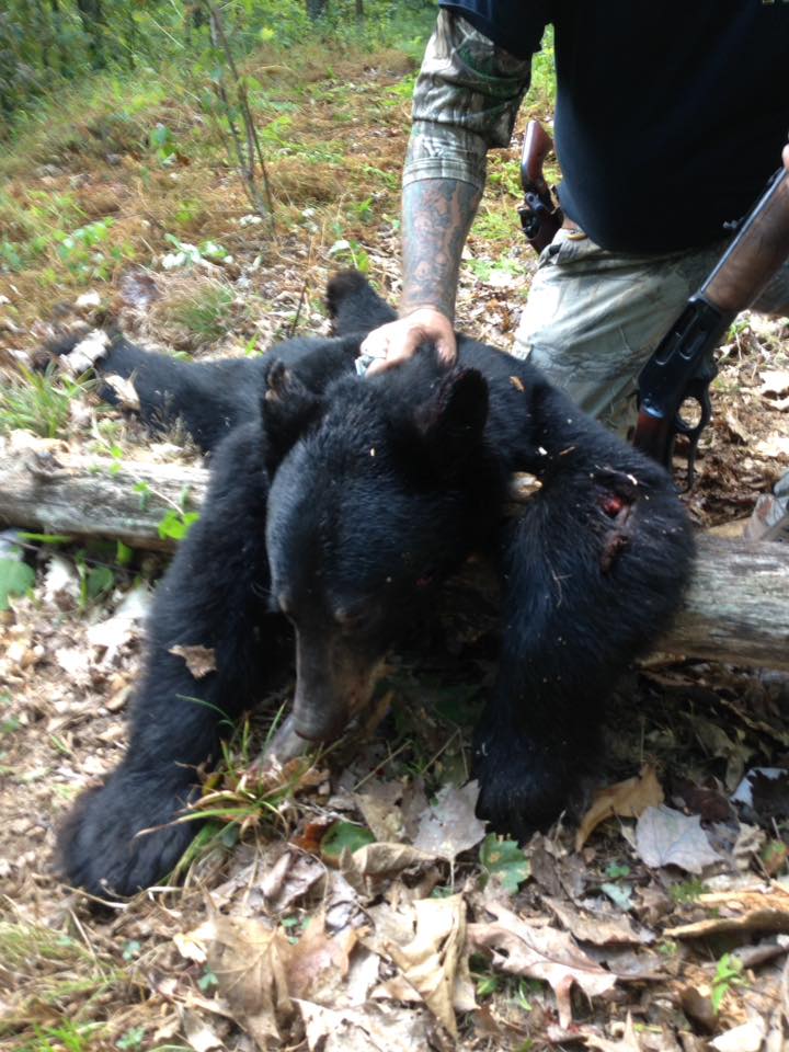 black bear hunting fail