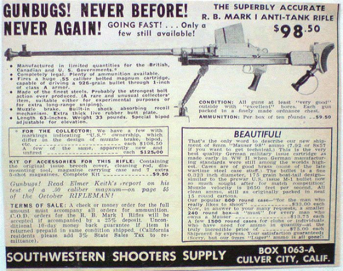 Machine Gun Ads Get a Load of These Vintage Gun Ads From Back in the Day - Wide Open Spaces