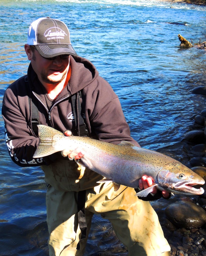 Winter Steelhead are worth battling the cold.