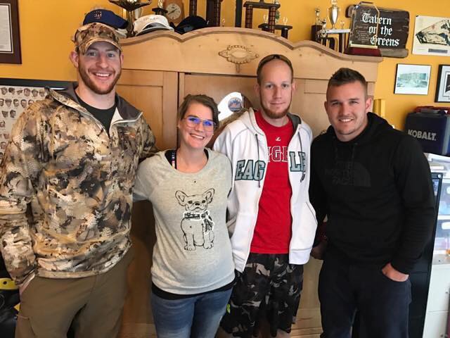 Mike-Trout-Carson-Wentz-Hunting