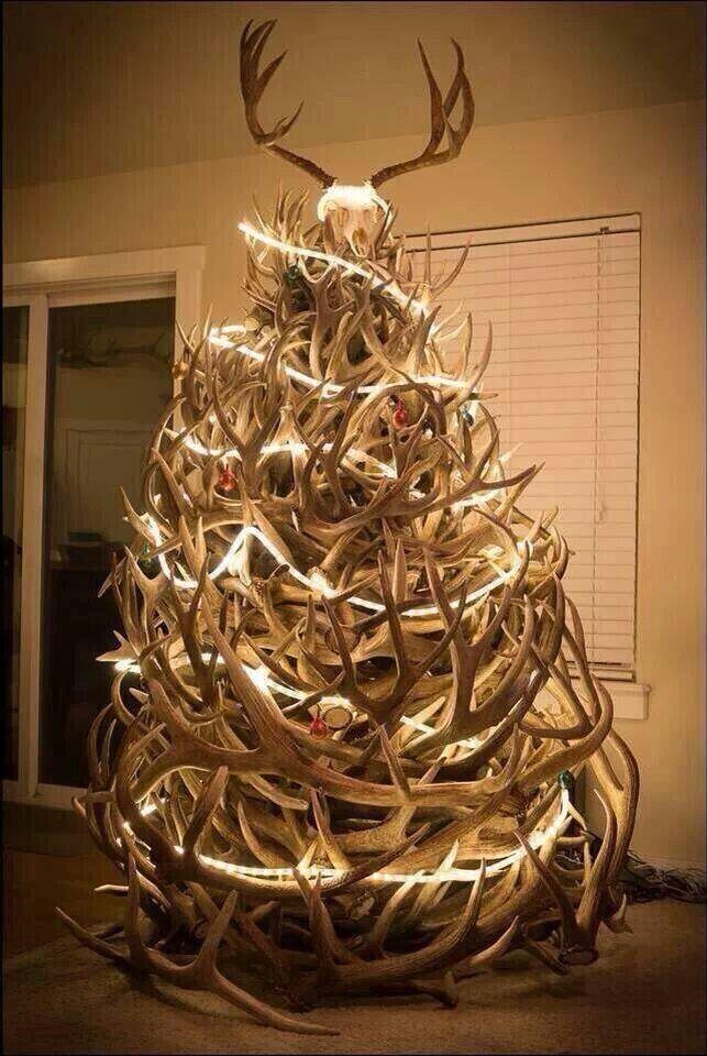 shed antler christmas trees