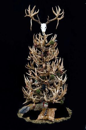 shed antler christmas trees