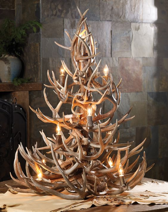 shed antler christmas trees