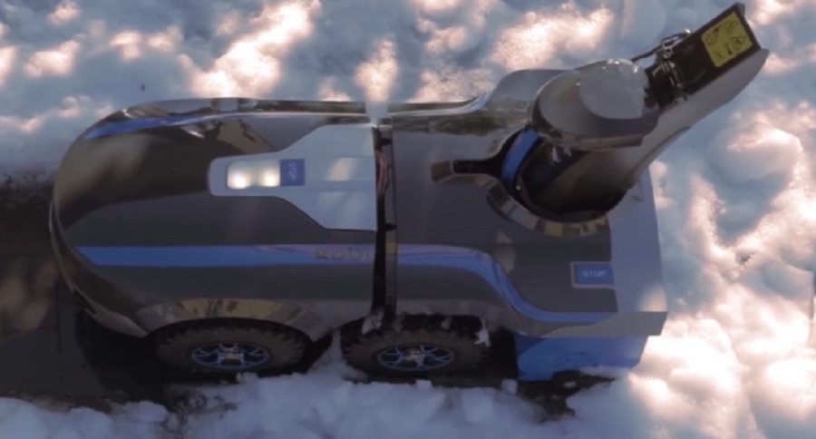 robot will snow blow your driveway