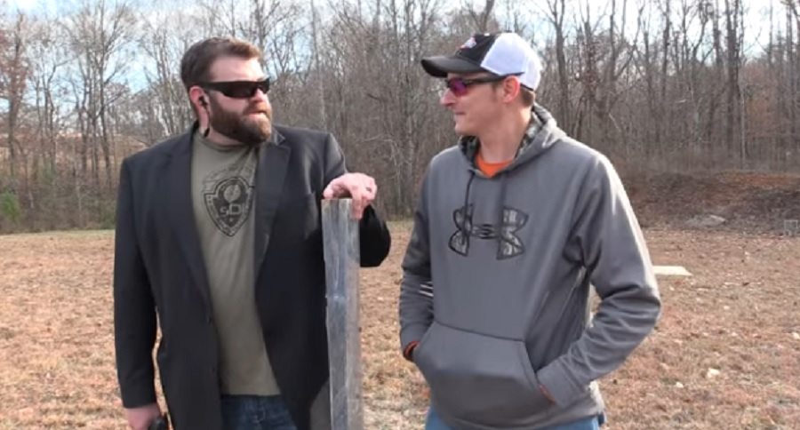 Desert Eagle .50 Caliber Pistol vs. bulletproof glass