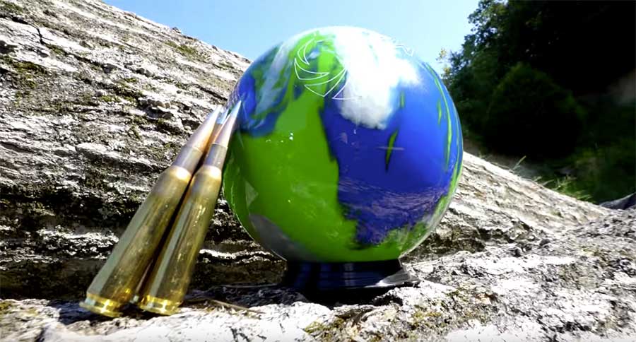 50 bmg vs blowling ball
