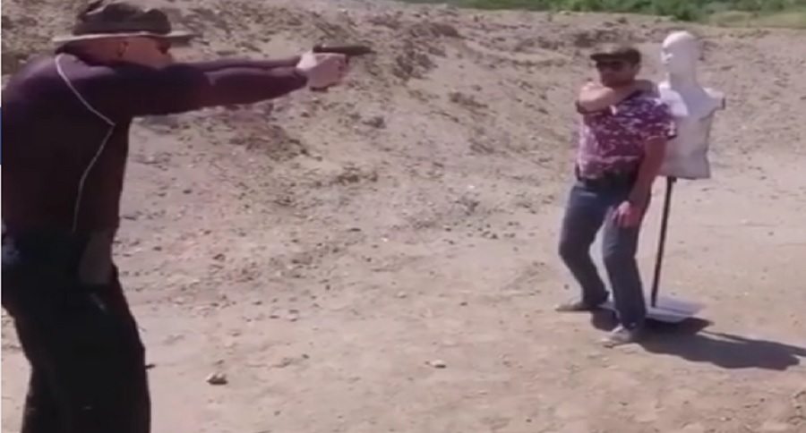 guy trusts his shooting buddy