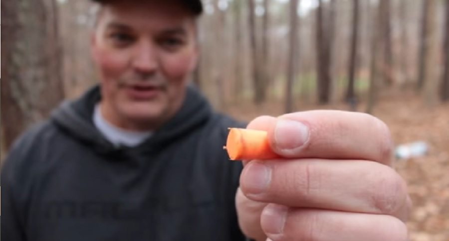 shoot ear plugs from an air rifle