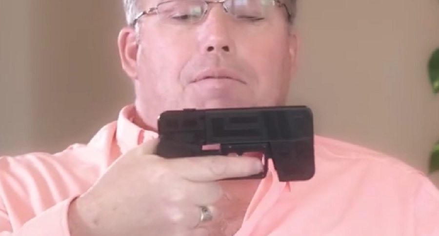pistol that looks like a cell phone