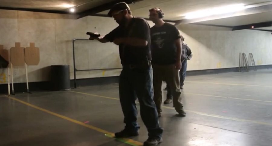 accidental pistol discharge