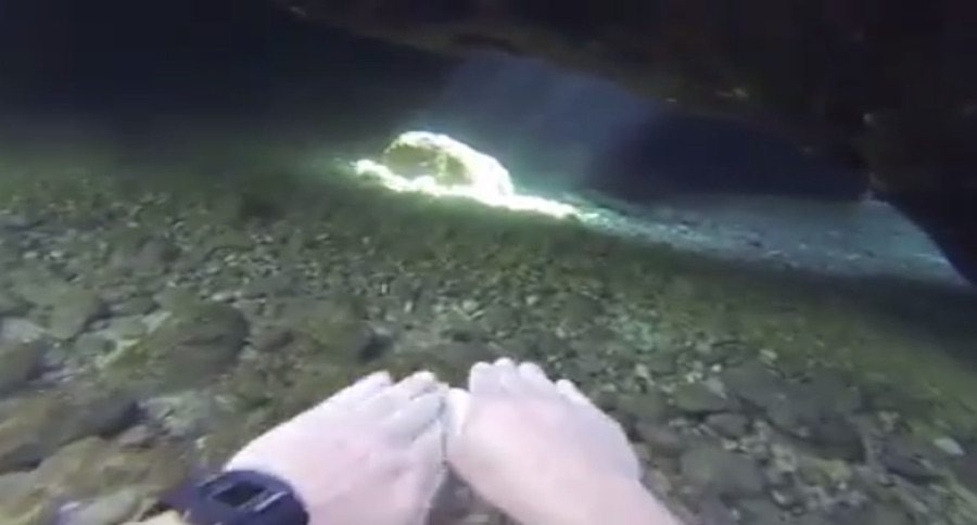 cave swim
