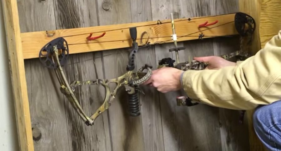 Here's How to Make a Bow Rack, Courtesy of The Sticks Outfitters