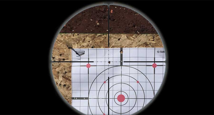 how to sight in a rifle scope with one shot