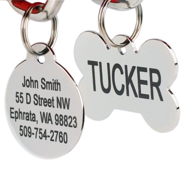 Stainless Steel Pet Id Tags