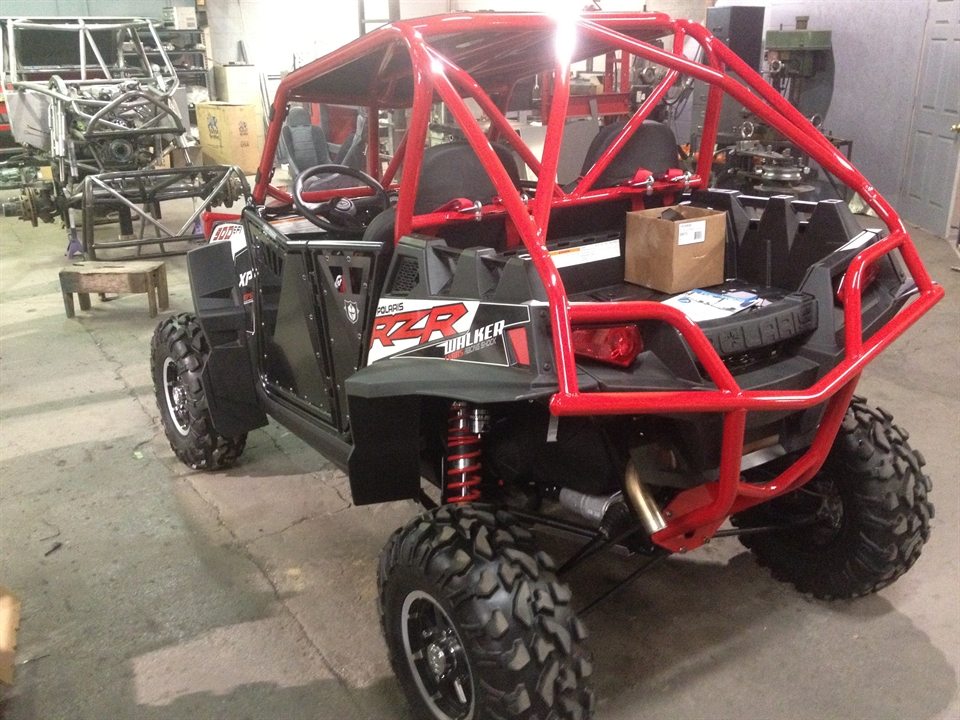 rzr, custom roll cage, polaris