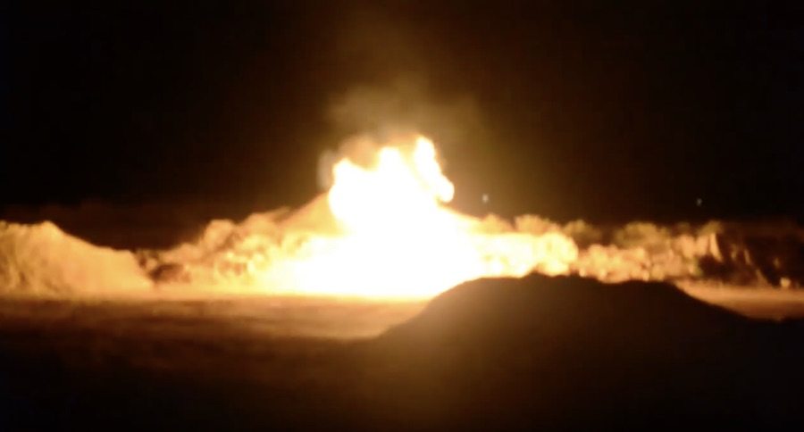 Shoot a Propane Tank With A Tracer At Night And Light Up Your World