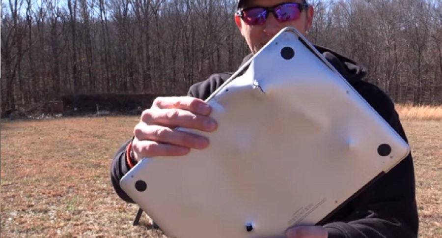 apple macbook pro stop a .22 bullet