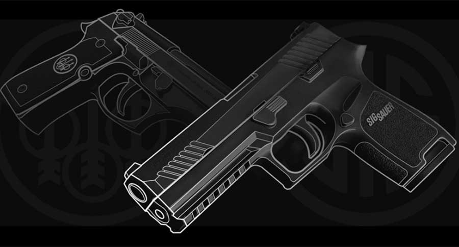 sig p320 beretta m9