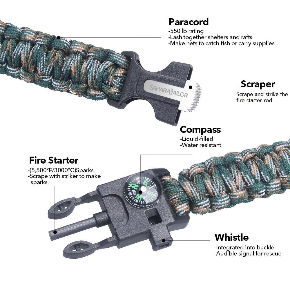 paracord bracelets