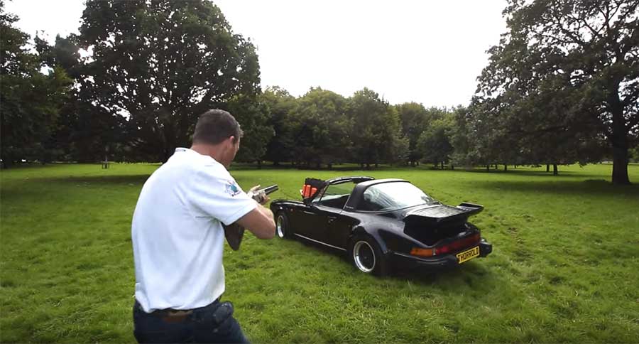 porsche shooting