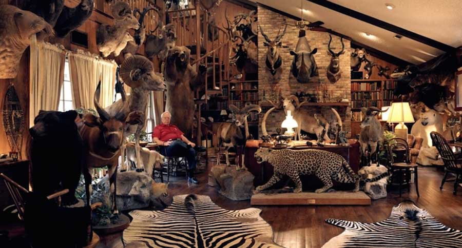 trophy room