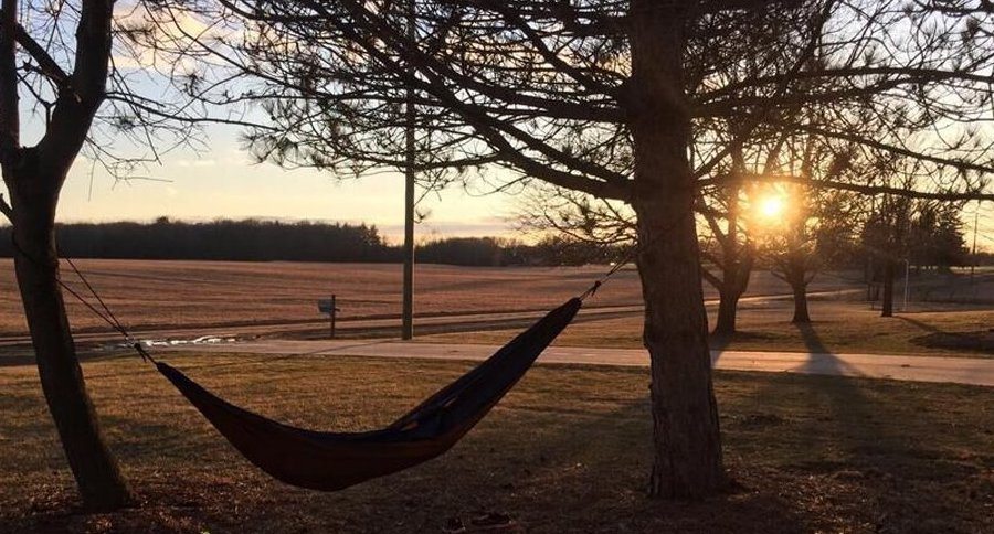 packable camping hammock