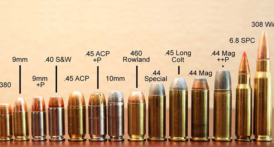 ammunition sizes