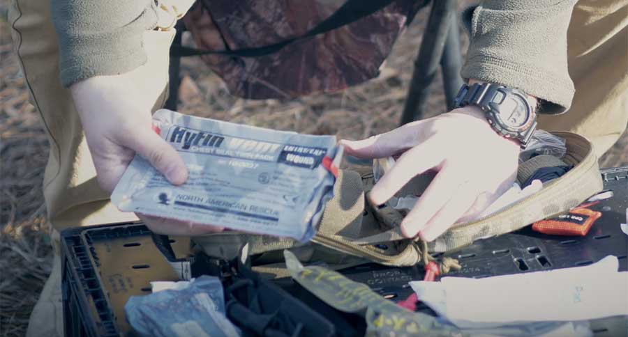 bullet wound kit
