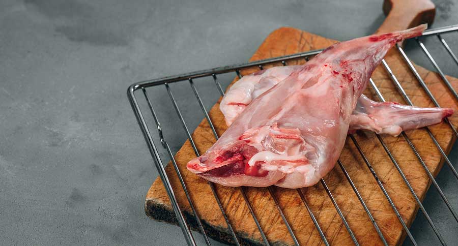 how to clean rabbit