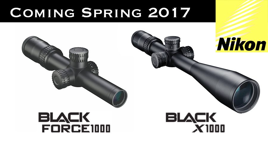nikon black riflescopes