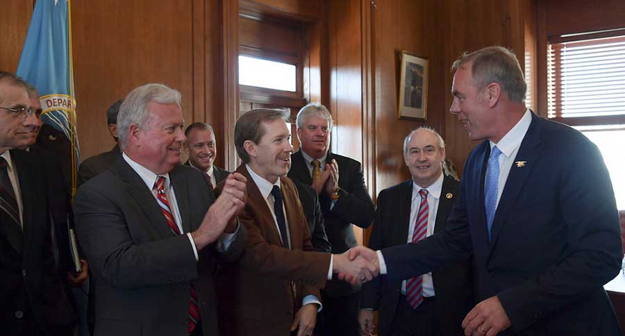 zinke secretary of the interior