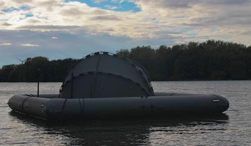 Would You Fish From the Raptor Platform Boat/Tent Combo? - Wide Open Spaces