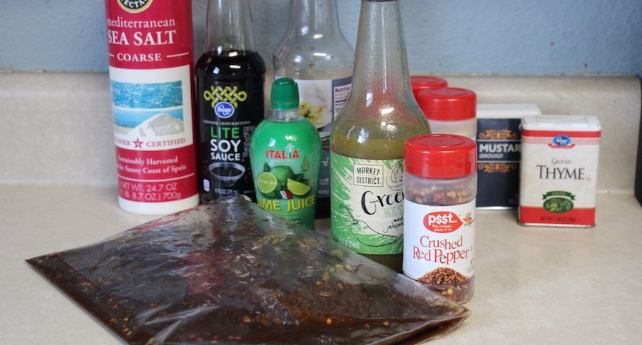 spicy venison marinade