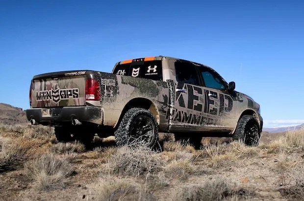 mtn ops cameron hanes keep hammering truck giveaway