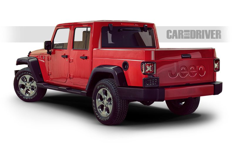 jeep wrangler pickup