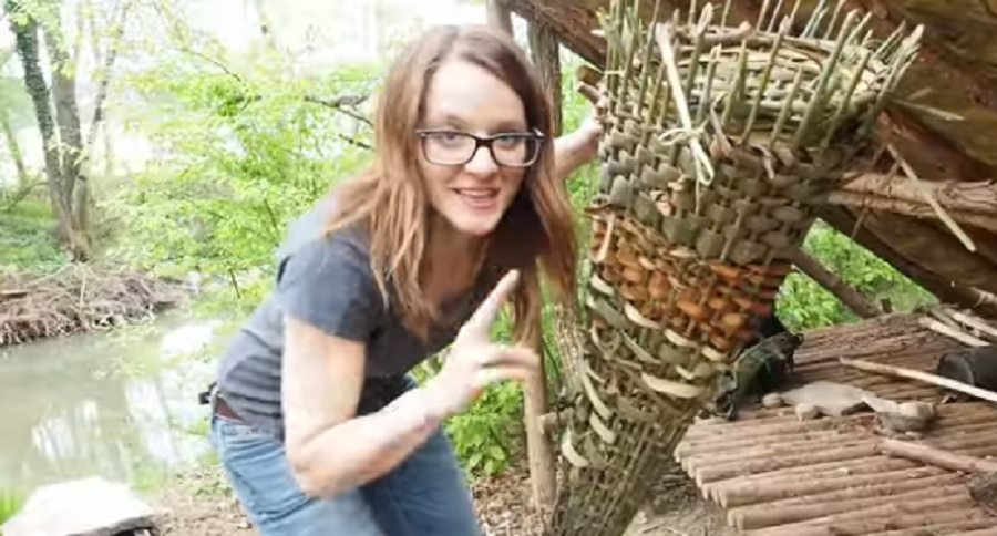 making a fish trap