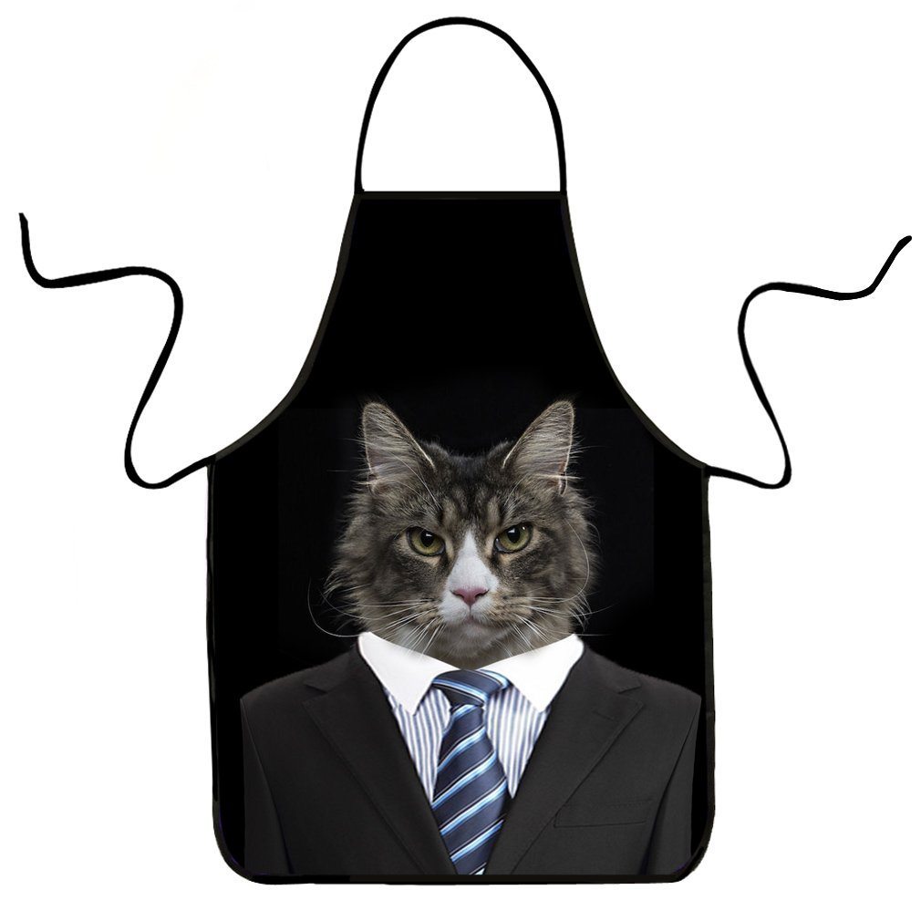 cat apron