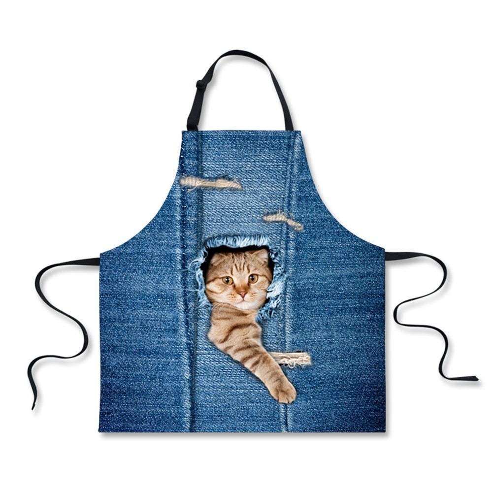 cat apron